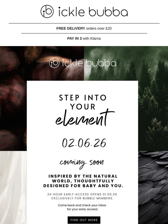 Step into your element | 02.06.26