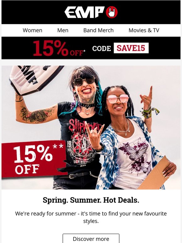 Unlock 15% OFF with this killer deal!