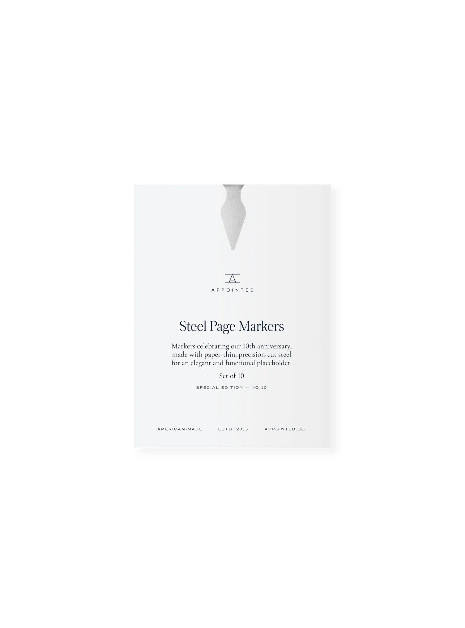 Image of Steel Page Markers