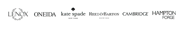 LENOX  |  ONEIDA  | kate spade NEW YORK  |  REED & BARTON  |  CAMBRIDGE  |  HAMPTON FORGE