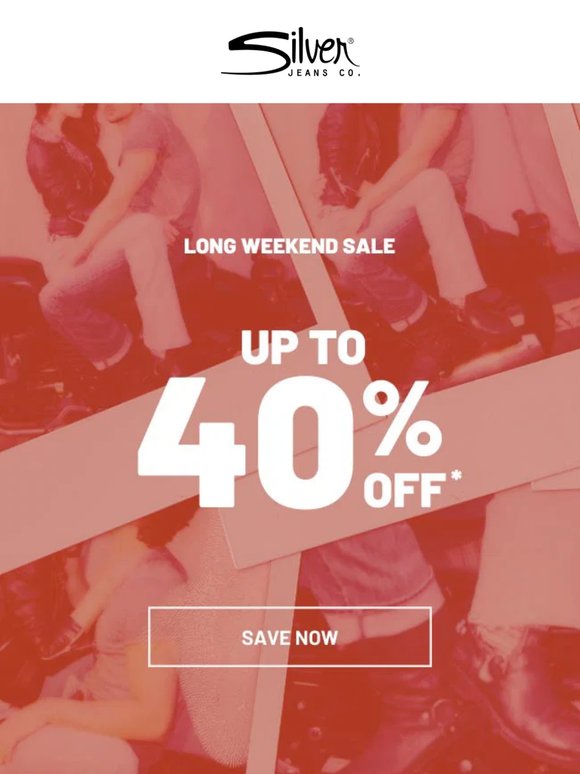 Up to 40% OFF! 🚨