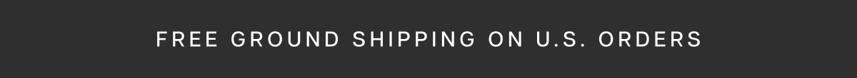 Free ground shipping on U.S. orders. 