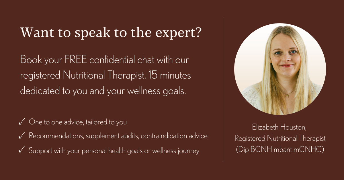 One to One Nutritionist advice