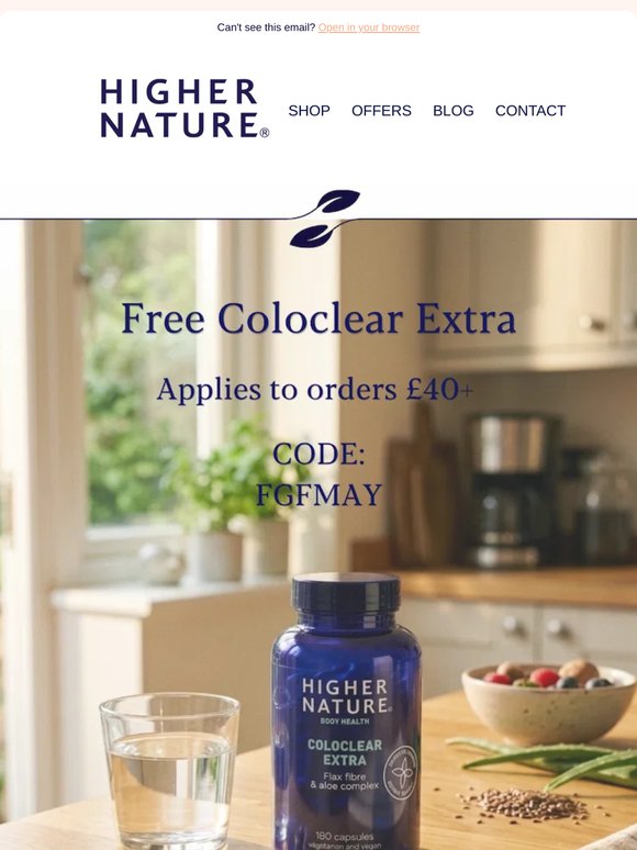 Order Today & Receive A Free Coloclear Extra
