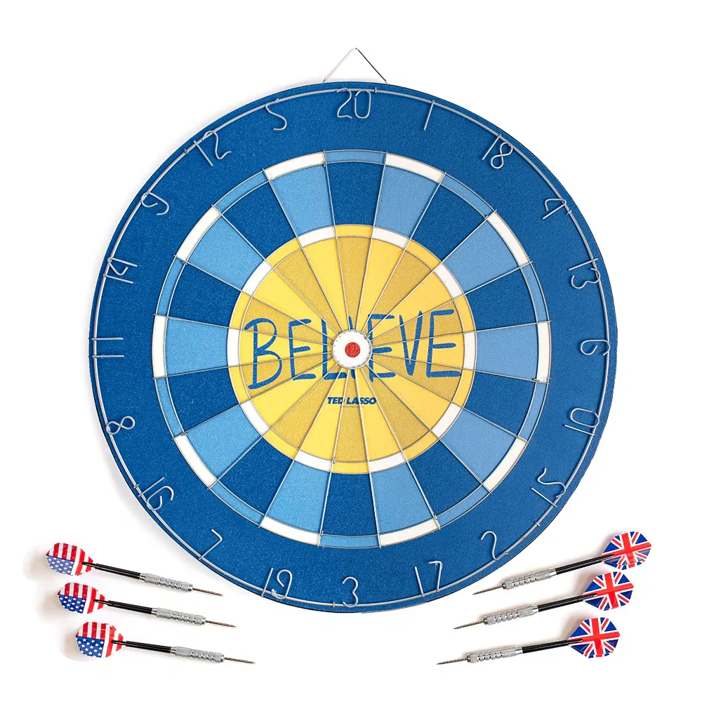 Image of Ted Lasso Believe Dartboard