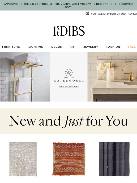 Must-see new arrivals: Moroccan and North African Rugs