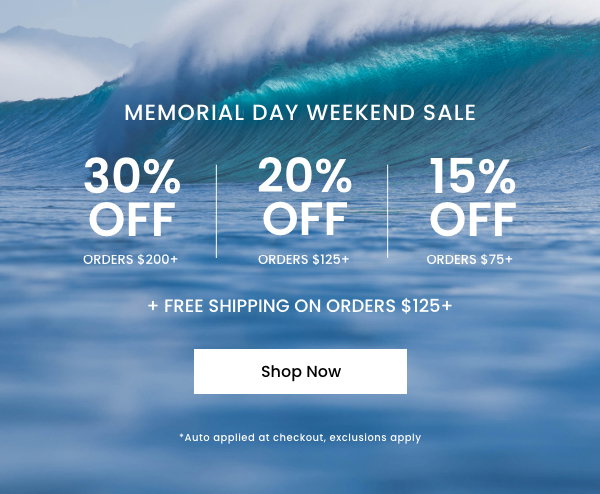 Up To 30% Off + Free Shipping On Orders $125+