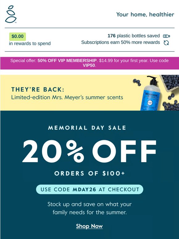 NOW ON SALE: Your summer checklist ☀️