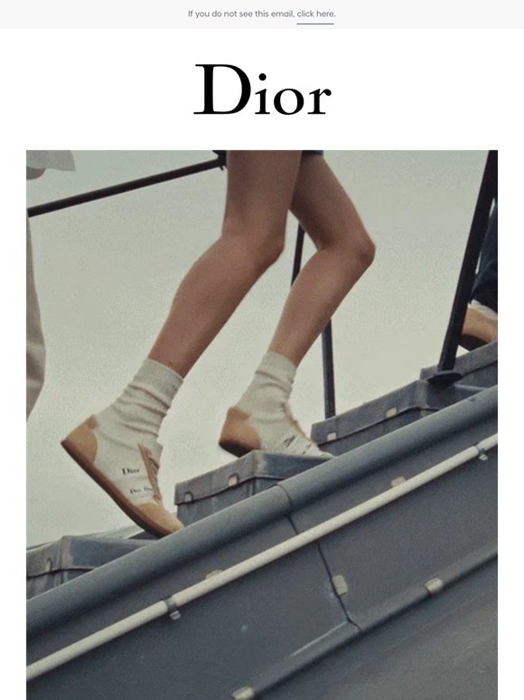 New Arrival: The Dior Ribbon Sneaker