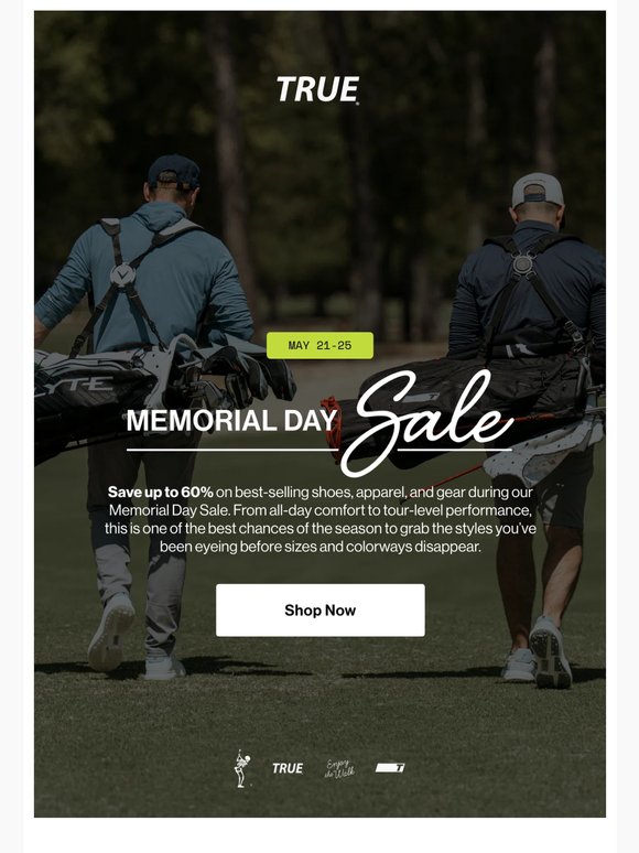 Memorial Day Sale Starts Now 🇺🇸