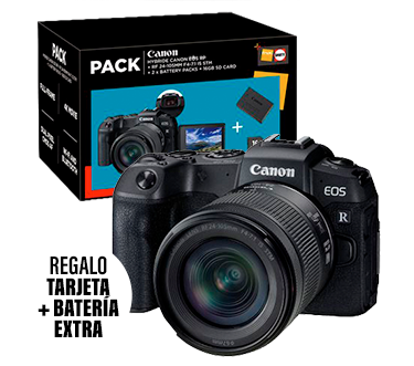 Pack Fnac Cámara EVIL Canon EOS RP + RF 24-105 mm F4-7.1 IS STM