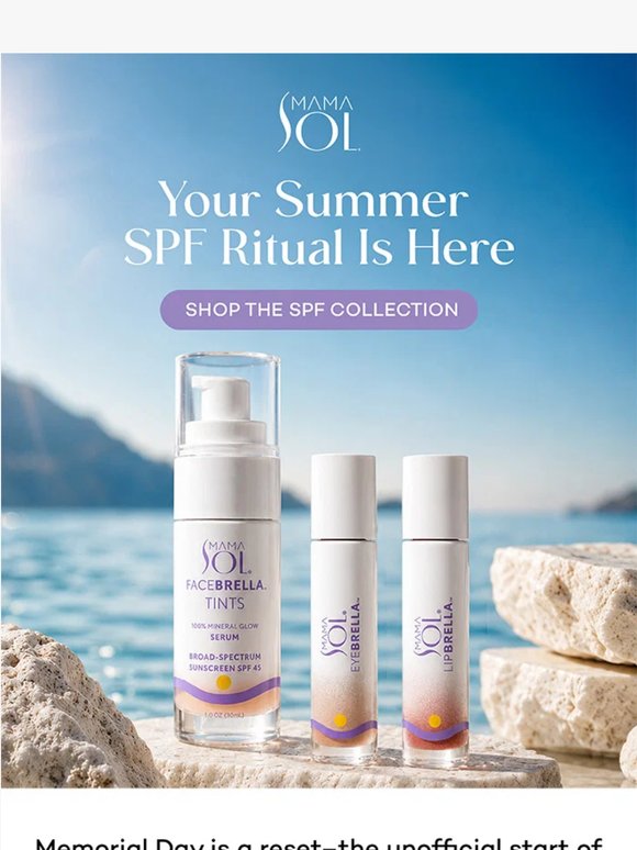 Your Summer SPF Ritual Is Here