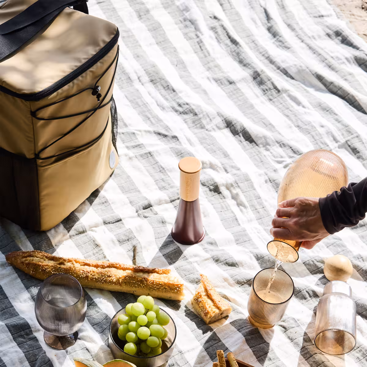 Sagaform Vide kjølebag stor, beige