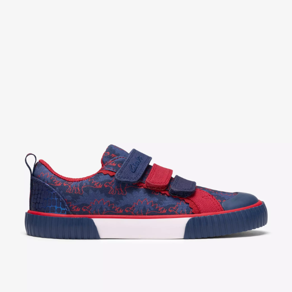 Foxing Tri Kid Navy/Red