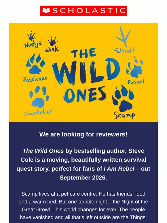 The Wild Ones | We're looking for reviewers! 🐾