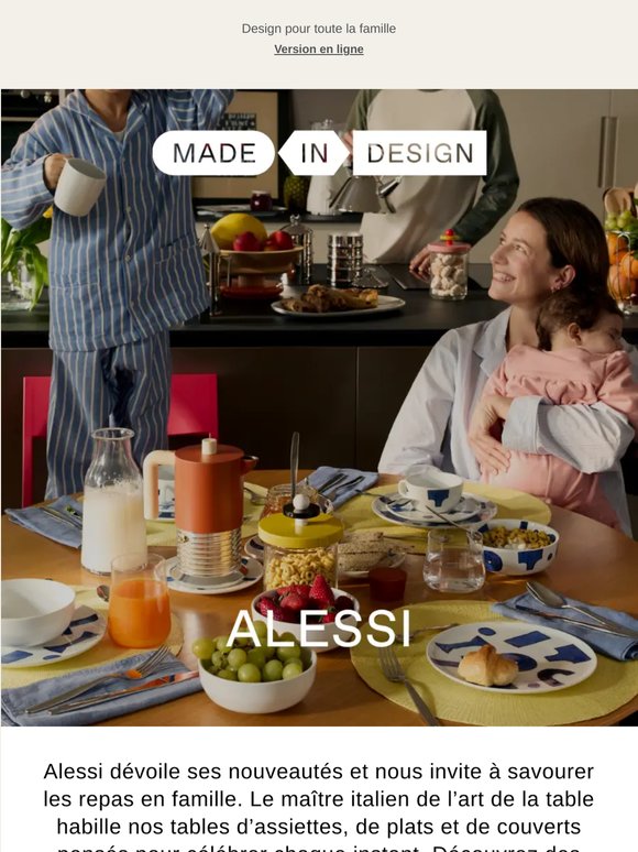 Alessi | Nouveautés à partager