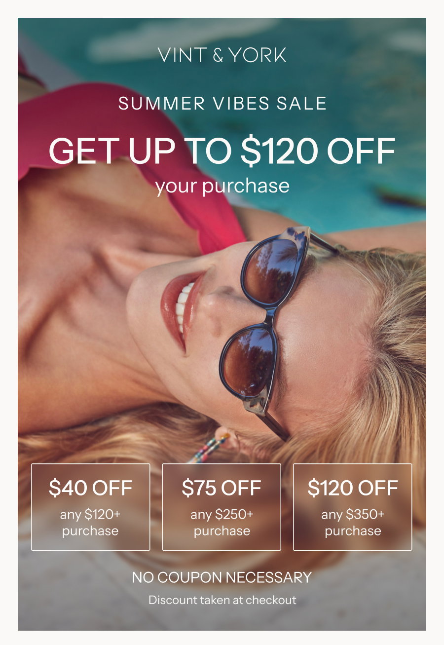 Summer Vibes Sale