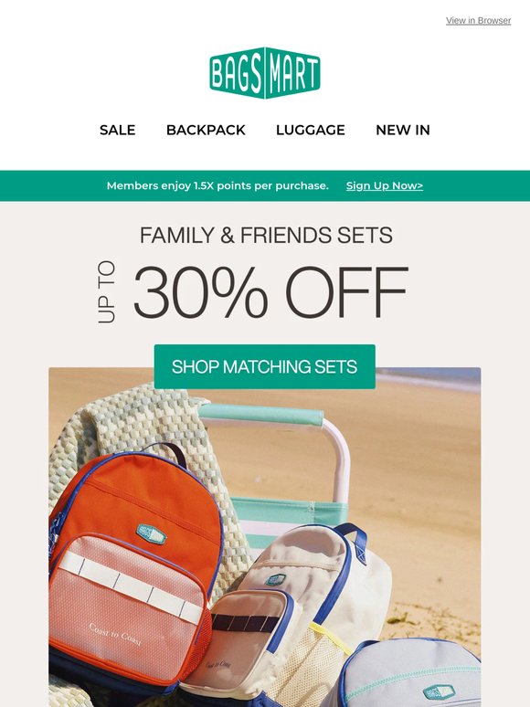Family & Friends Sets: Up to 30% Off