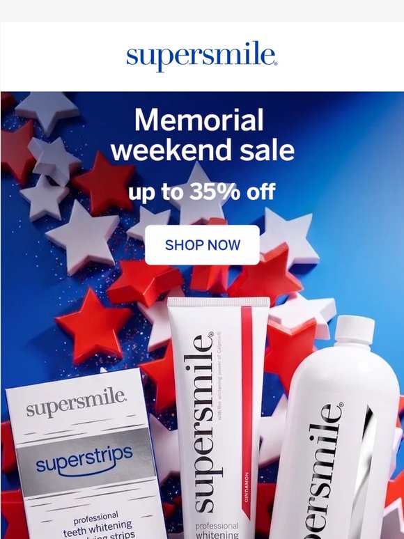 celebrate with our memorial day sale! 🎉