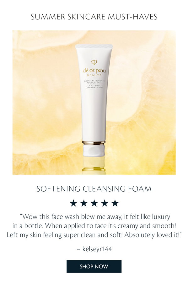 SOFTENING CLEANSING FOAM