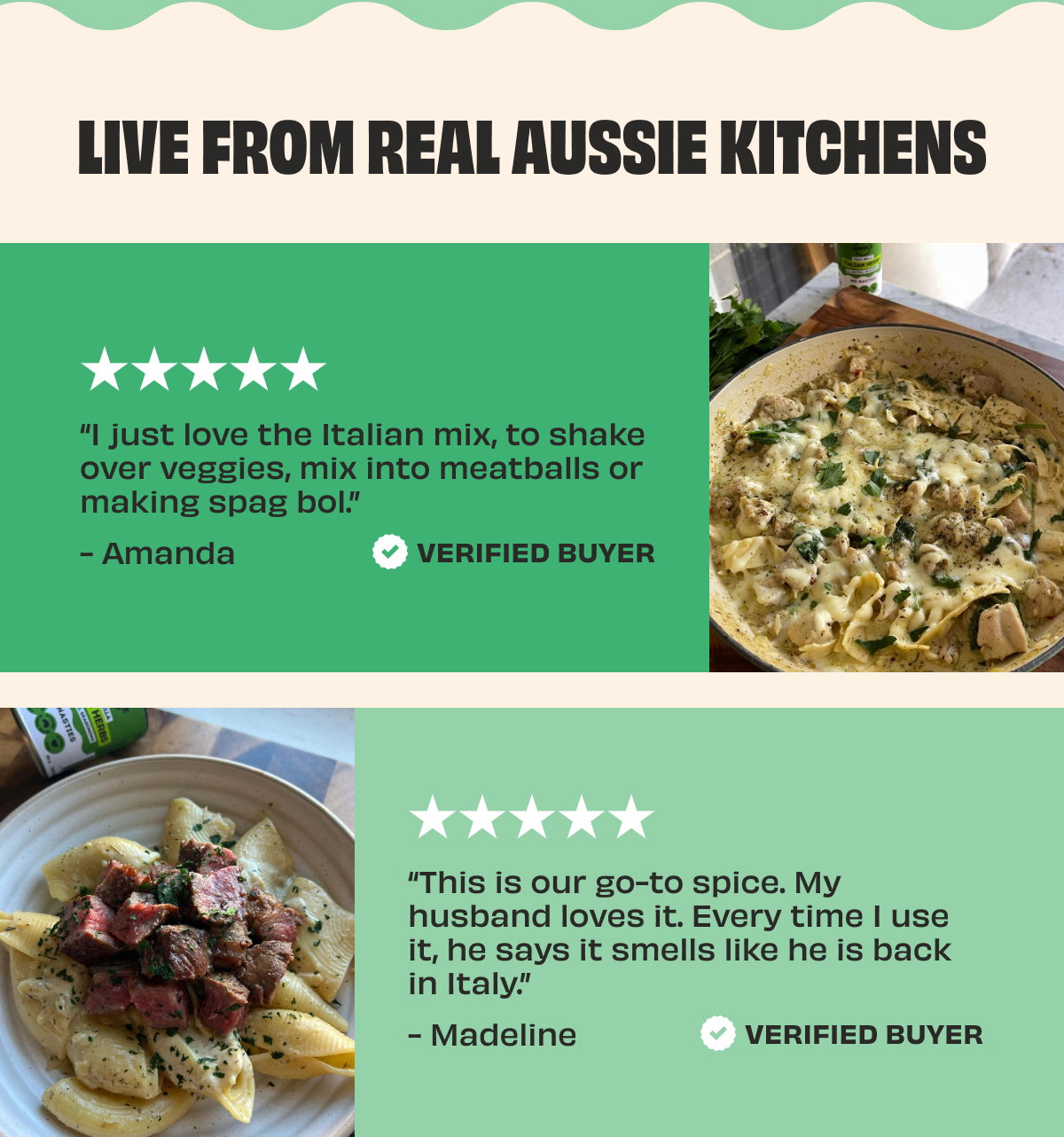 LIVE FROM REAL AUSSIE KITCHENS
