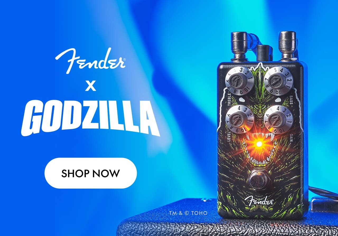 Fender x Godzilla Distortion Pedal | Shop Now