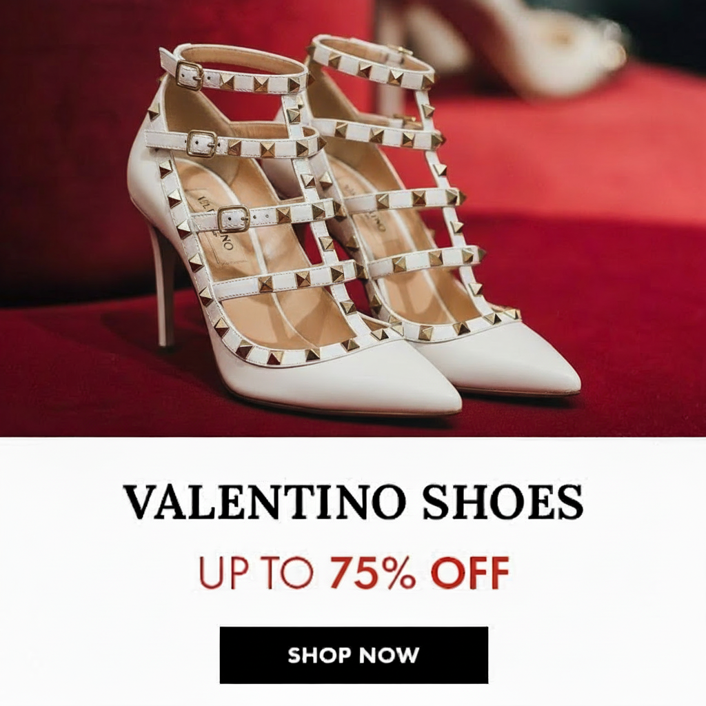 Extra 15% Off Valentino Shoes