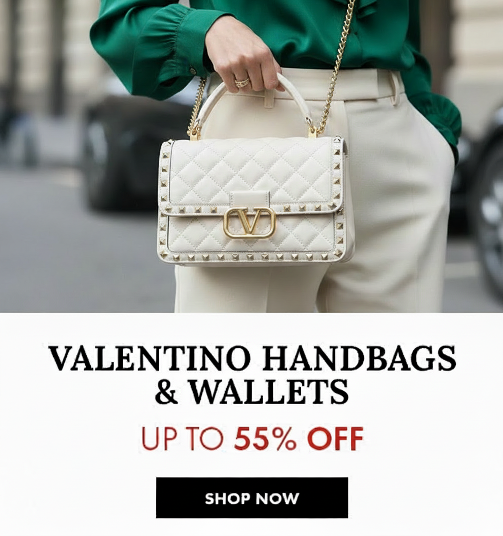 Extra 15% Off Valentino Bags