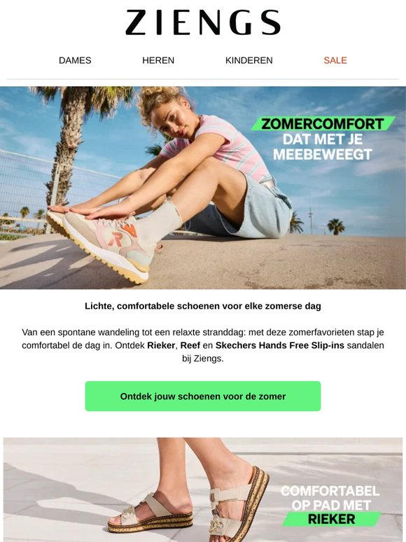 Comfortabel de zomer door ☀️