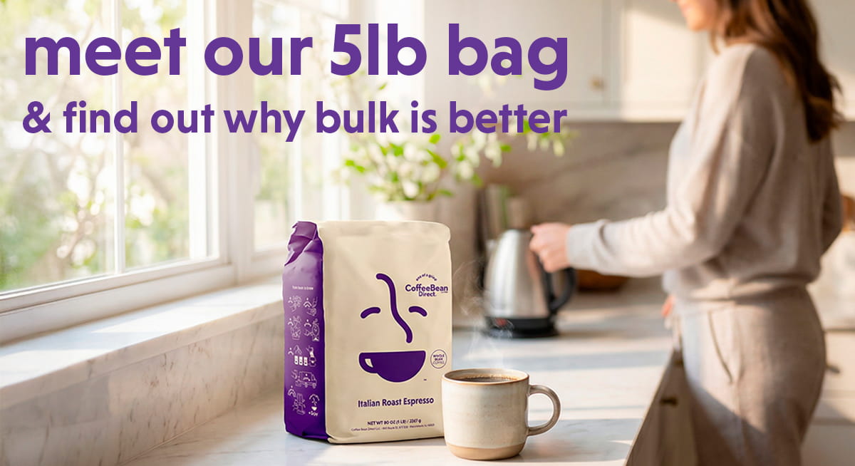 meet our 5 lb bag & find out why bulk is better