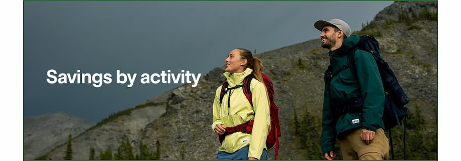Savings by activity
