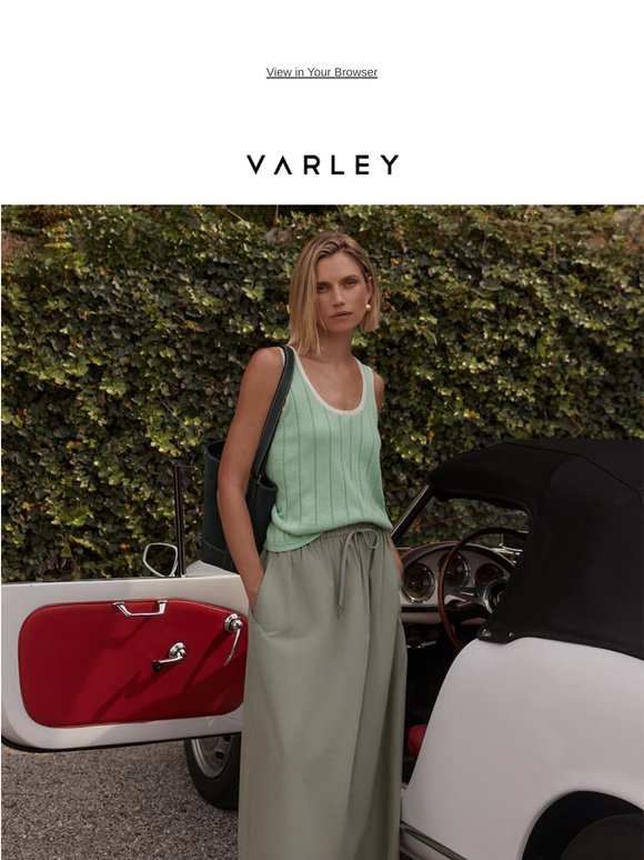 Just in: mint tones