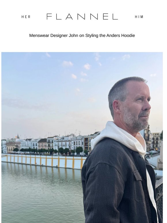 Men's Designer John on Styling the Anders Hoodie