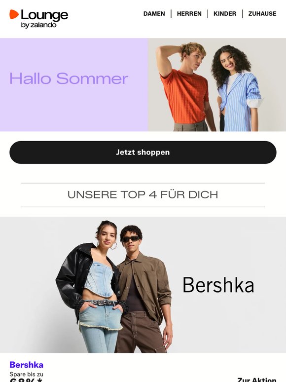 Die heutigen Aussichten: Bershka & Skechers