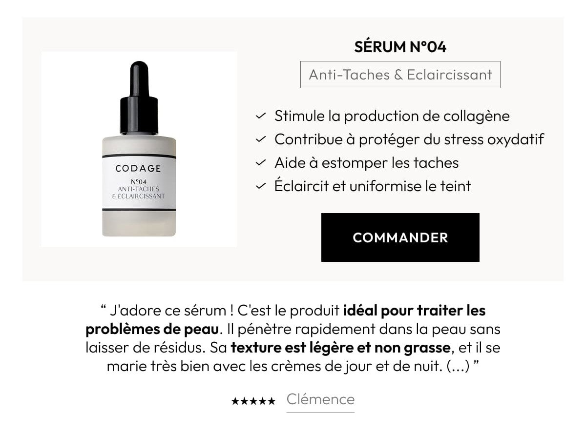  Sérum n°04