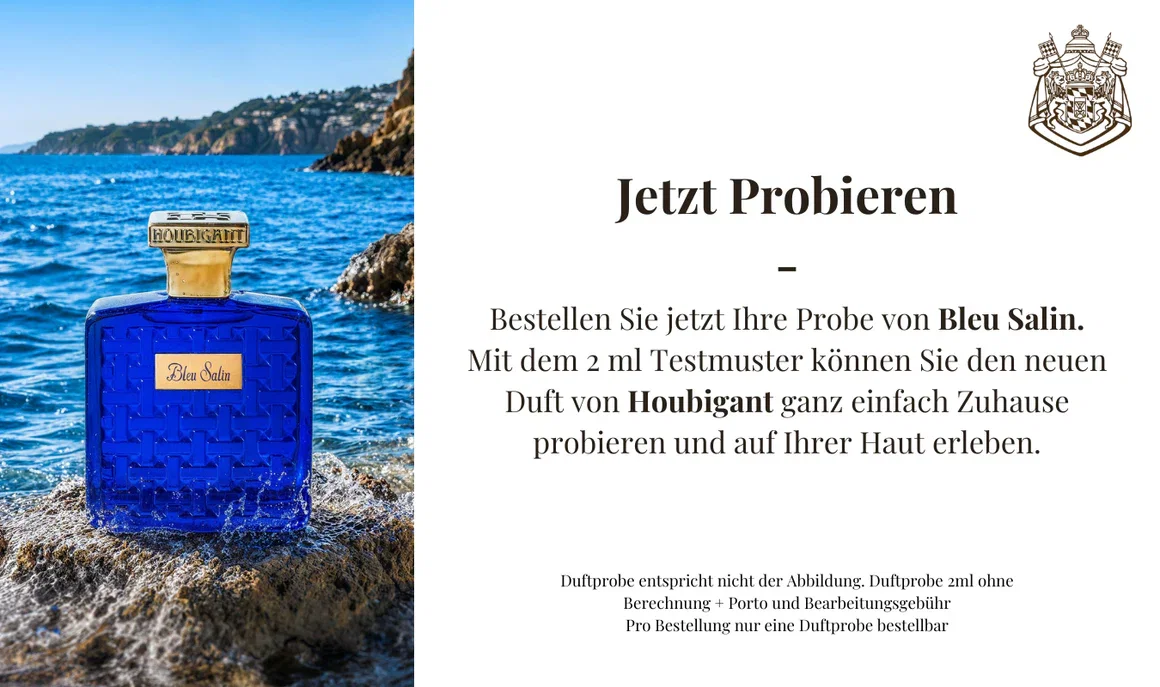 Duftprobe Houbigant - Bleu Salin