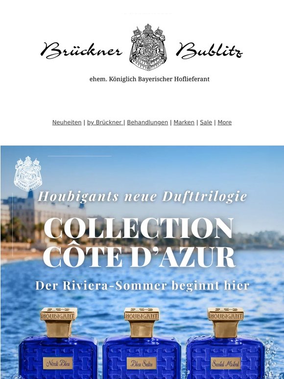 Exklusiv vorab: die neue Houbigant Linie Collection Côte D'Azur 🌊