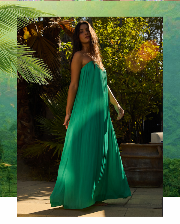 Olympia Charmeuse Dress