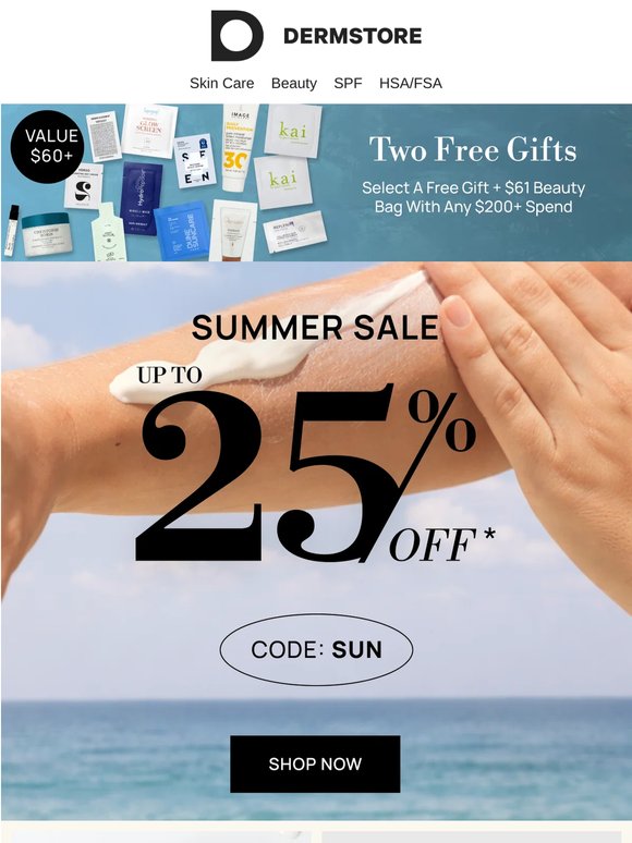 Just Got Better: Up to 25% Off + 2 Free Gifts ✨