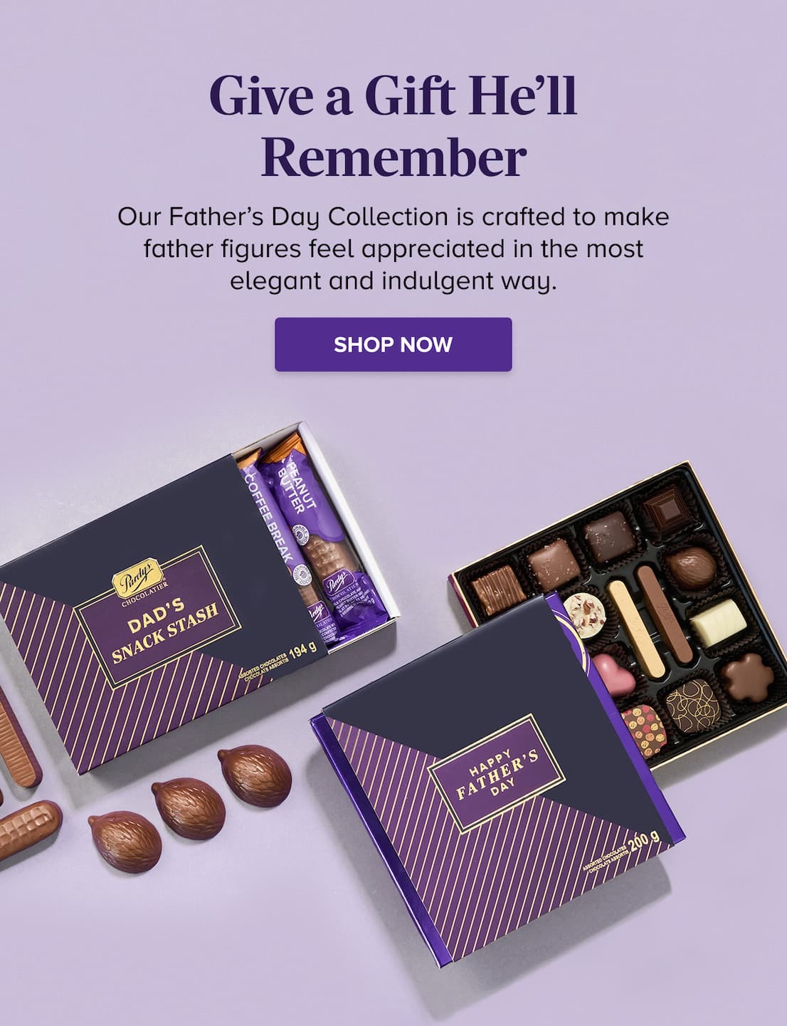 Give a Gift He'll Remember SHOP NOW