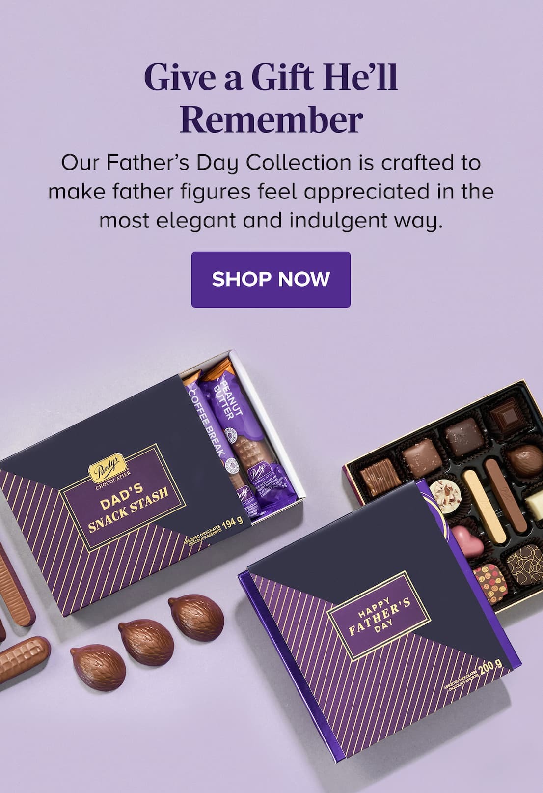 Give a Gift He'll Remember SHOP NOW