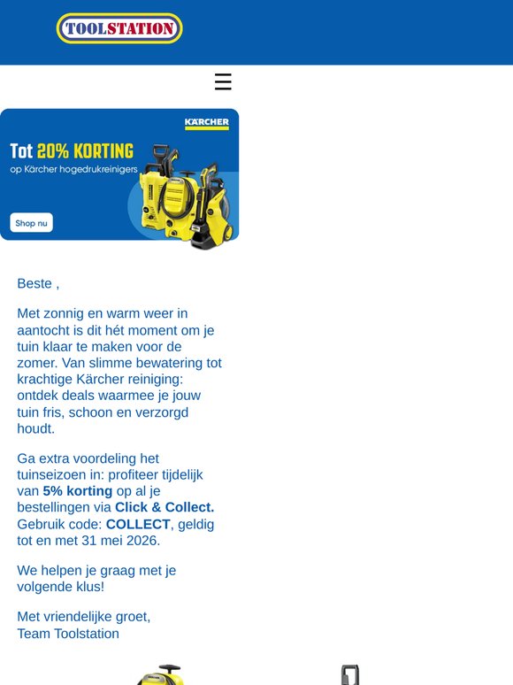 Tuindeals voor zonnige dagen