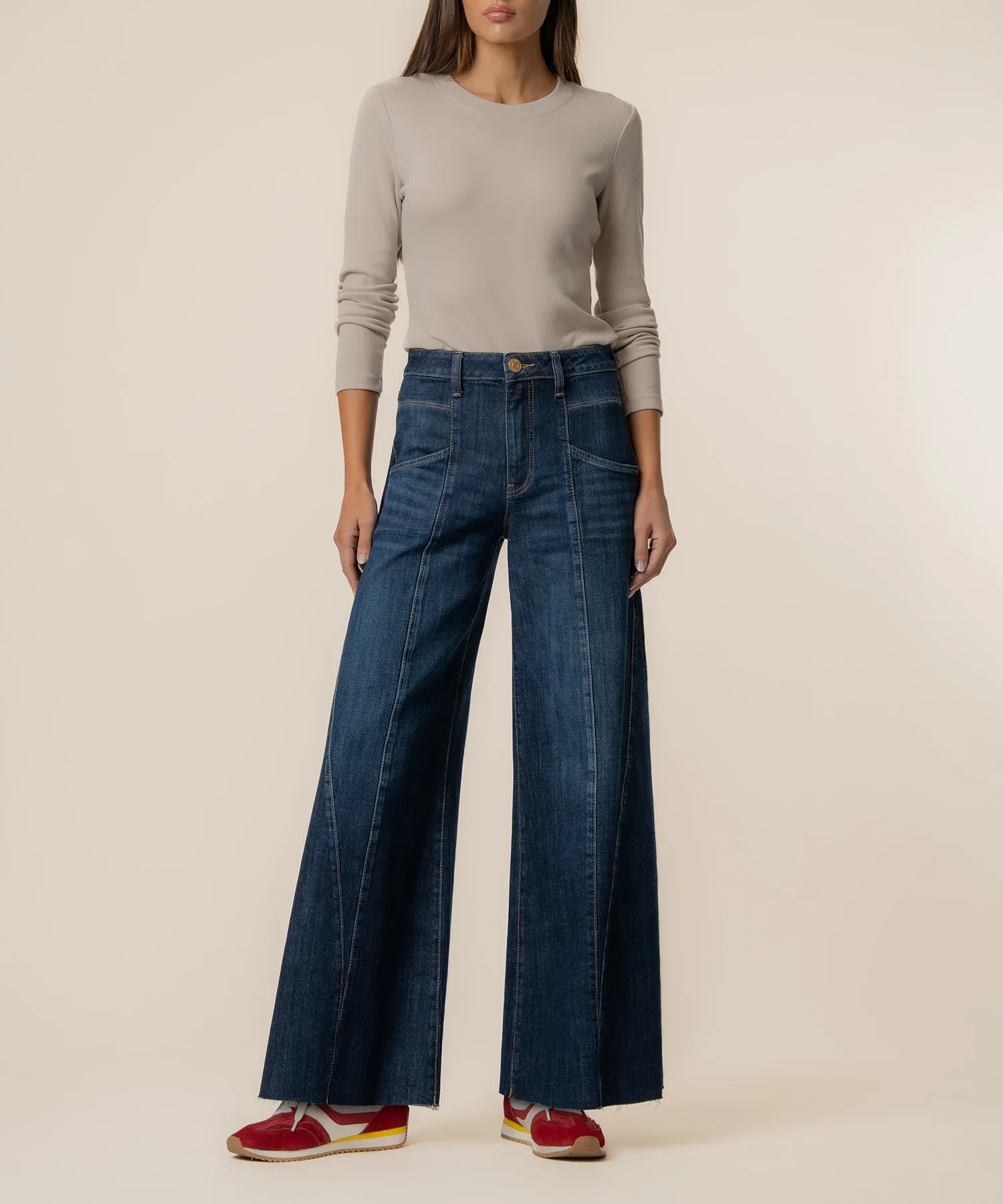 Image of Blake High Rise Super Wide Leg, Exclusive in Jovial Wash