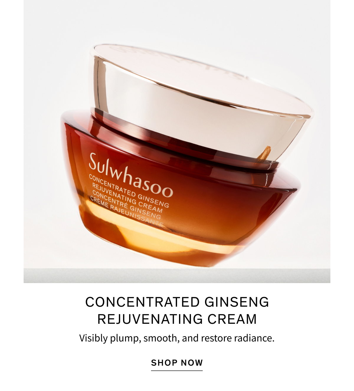 Enjoy 20% Off Concentrated Ginseng Rejuvenating Cream 