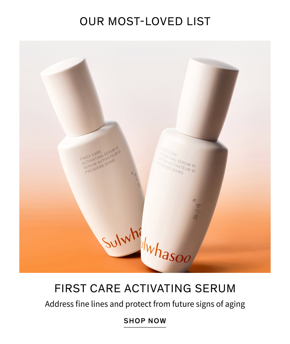 Enjoy 20% Off First Care Activating Serum VI