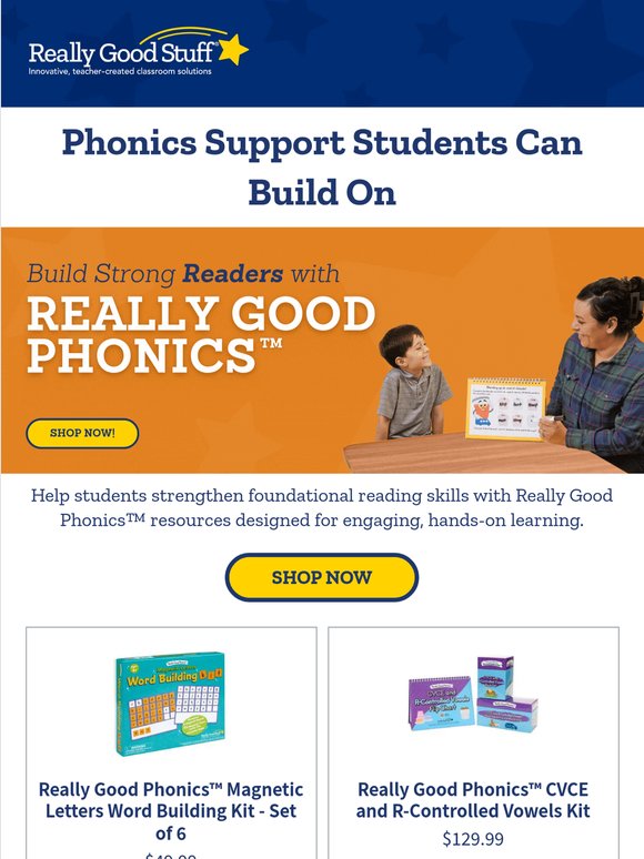 Help every reader grow with phonics 📚