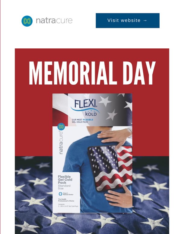 Celebrate Memorial Day with Comfort & Relief