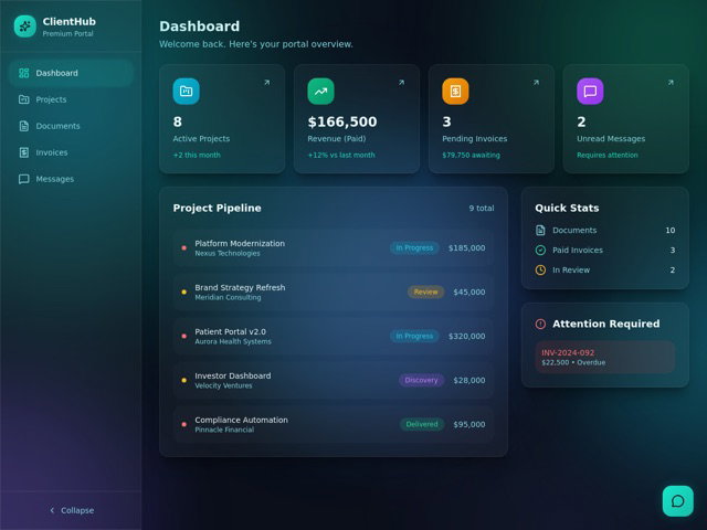 Client Portal Nexus