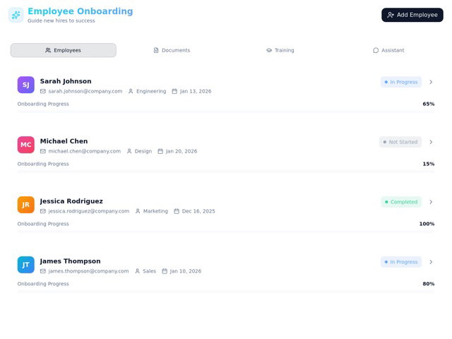 Onboarding Portal