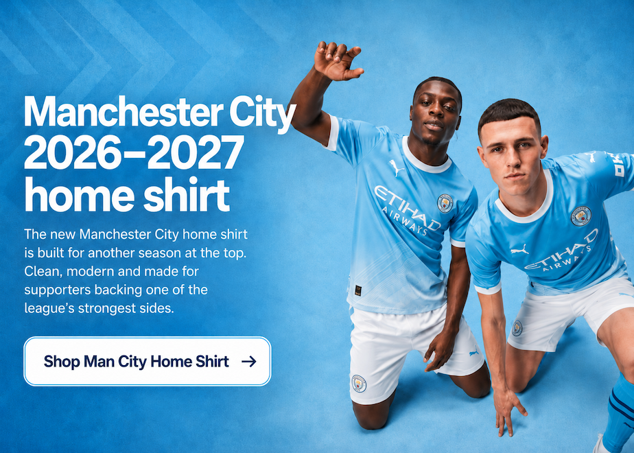 2026-2027 Man City Home Shirt